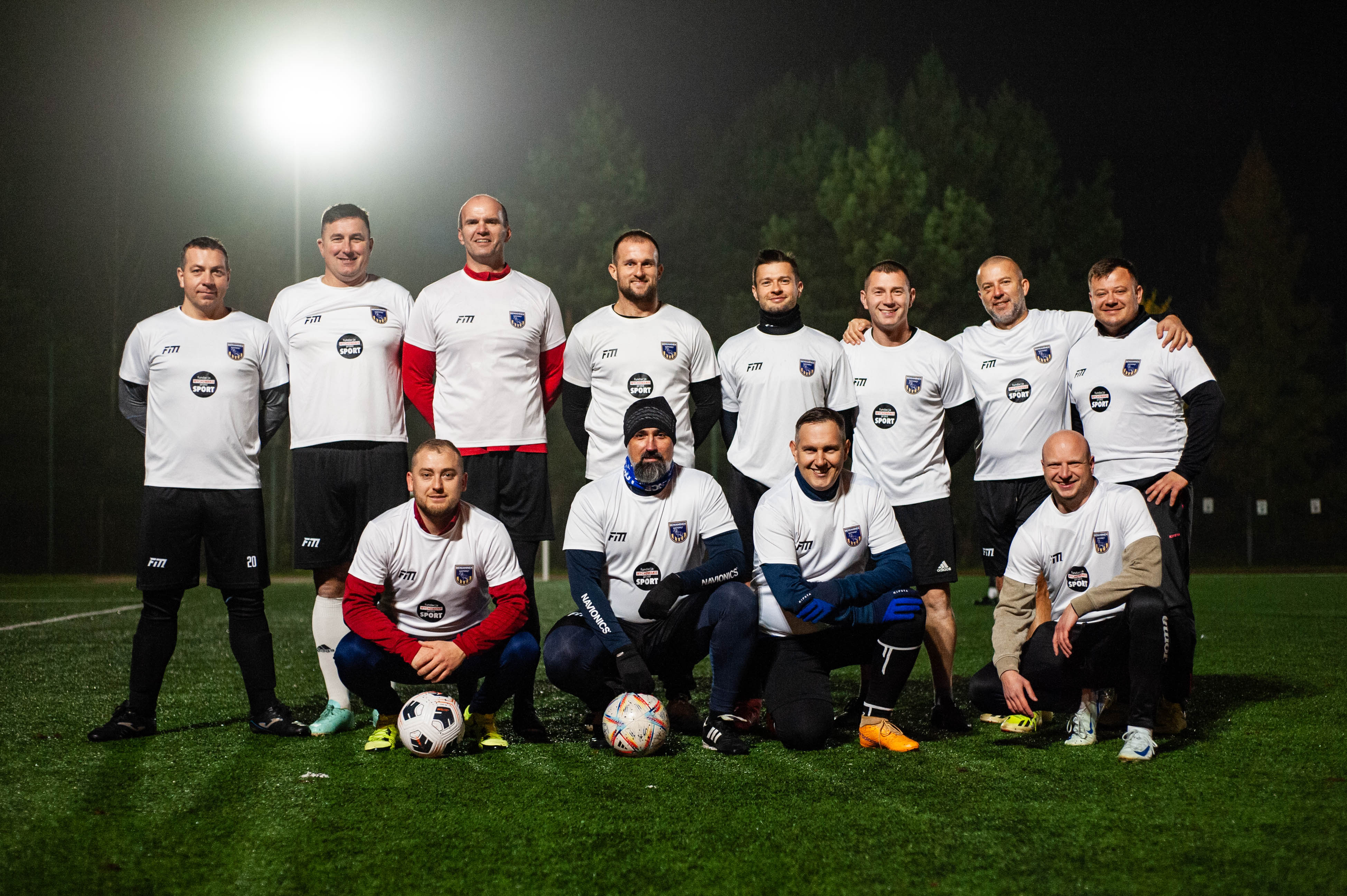 Cała drużyna Beniaminek Nieporęt